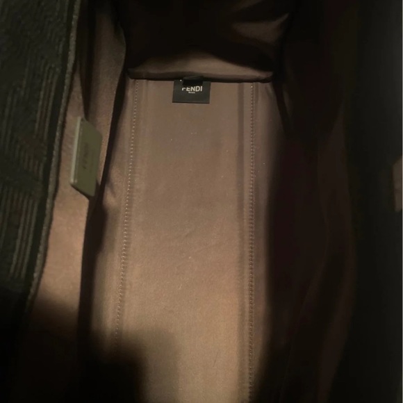 Fendi sunshine green fabric FF med shopper!! Sold out ! - Picture 9 of 12